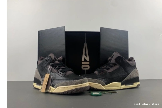 A FZ4811-001 FZ4811-001 Manière Ma 3  Jordan Black Retro 0218